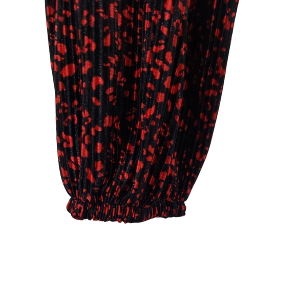 Zara Pleated Tie Front Blouse - Picture 3 of 5